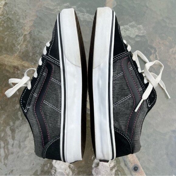 Vintage Vans Old Skool Blonde Skateboard Sneaker Shoe Pink/Charcoal/ Black - Picture 5 of 9